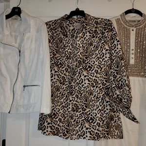 3 Chico's Garments, size 1 and size 0.5